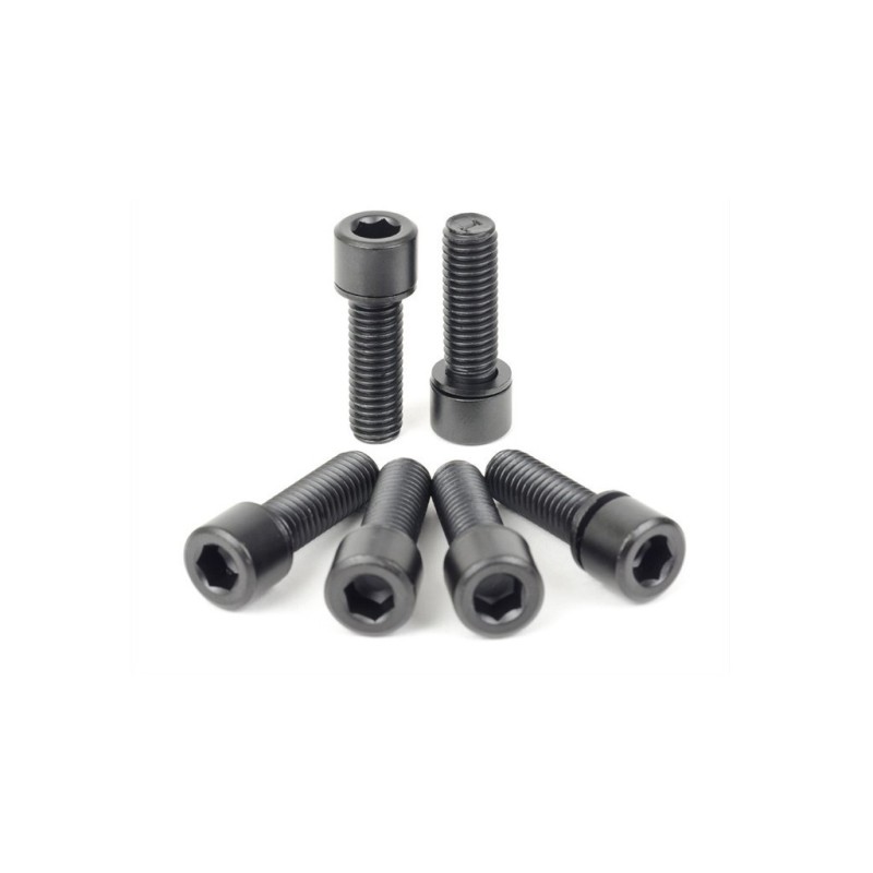 VIS DE POTENCE SHADOW SOLID NOIR (X6)
